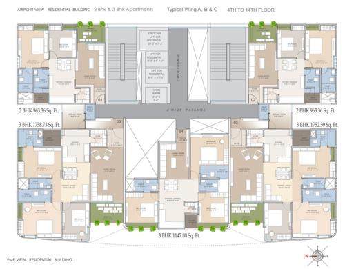 Images for Cluster Plan of Shree Balaji Agora City Centre