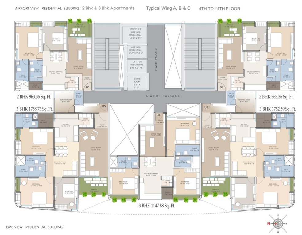 Images for Cluster Plan of Shree Balaji Agora City Centre