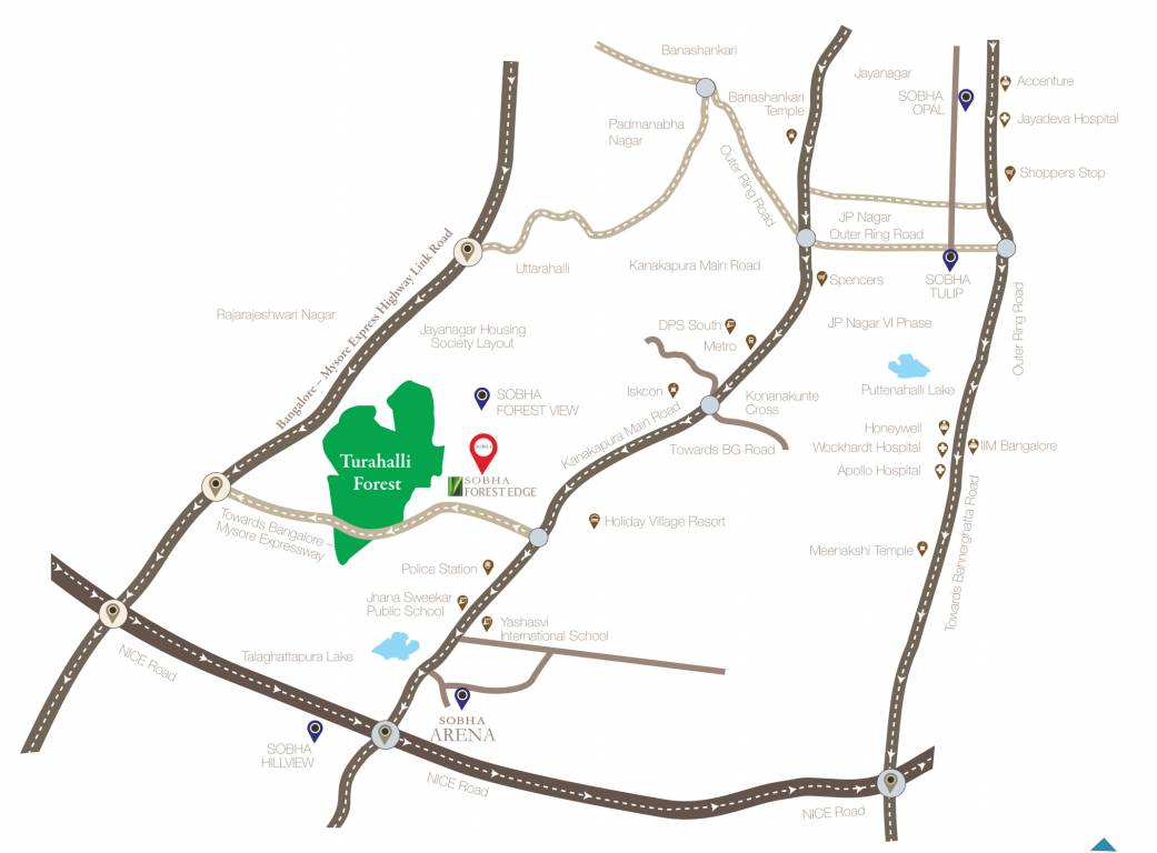  forest edge Location Plan