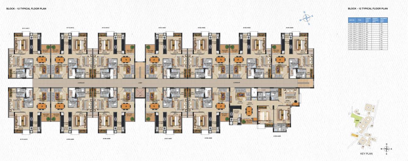  supremus phase 2 Block 12 Typical Cluster Plan