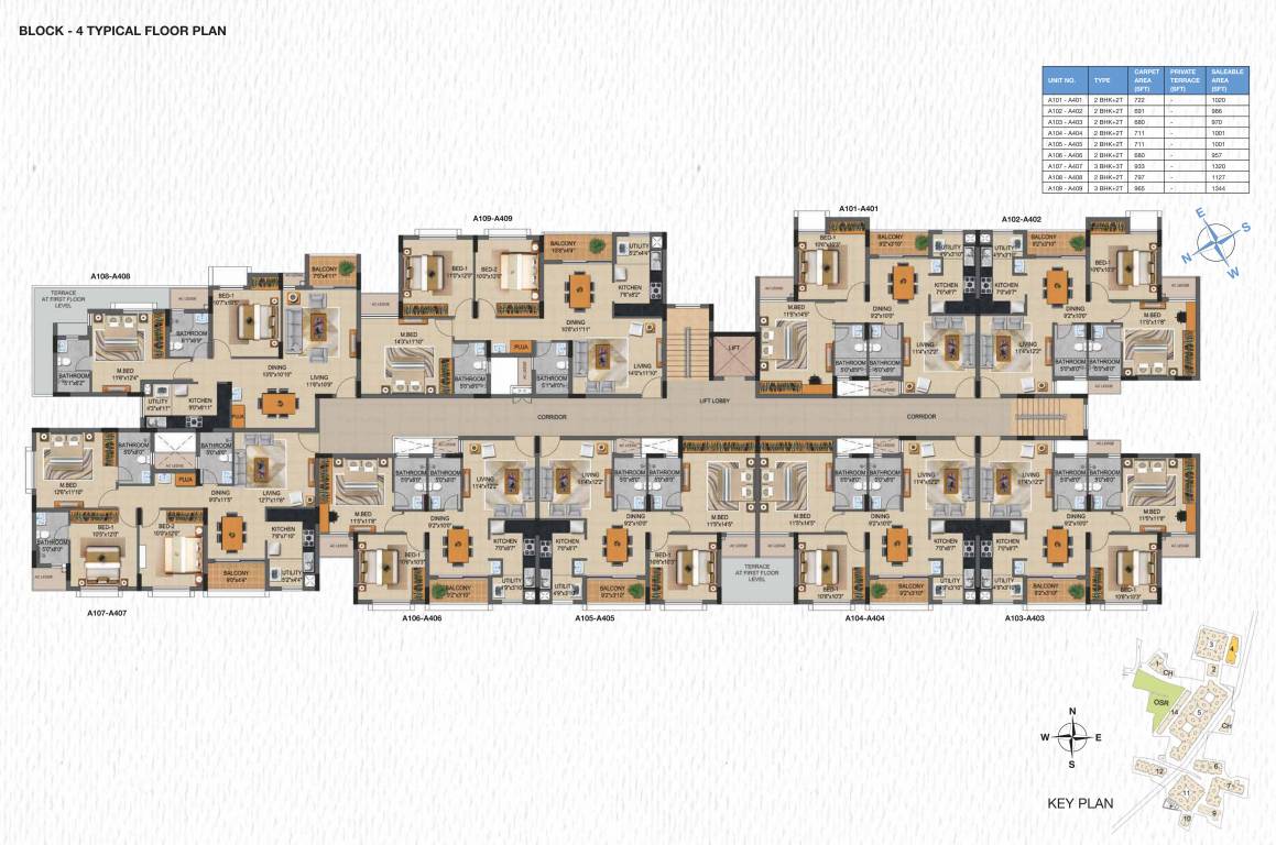  supremus phase 2 Block 4 Typical Cluster Plan