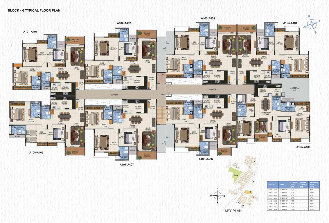  supremus phase 2 Block 6 Typical Cluster Plan