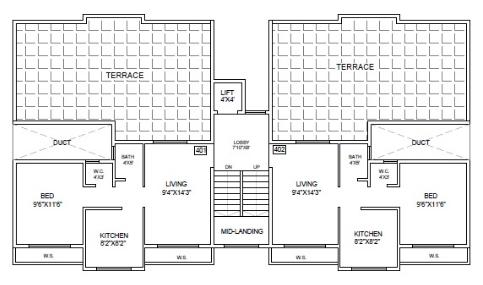  sankul-phase-i Bldg No. 12 Cluster Plan
