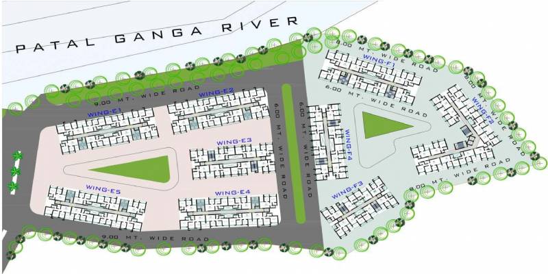 Images for Layout Plan of Emperia Akshar Rivergate Plot F