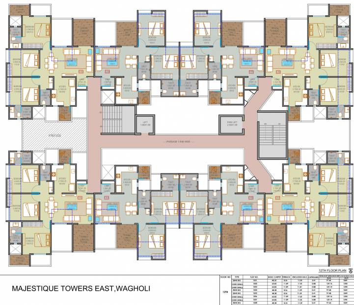 Images for Cluster Plan of Majestique Towers East