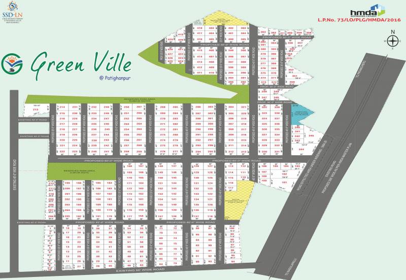 Images for Layout Plan of Sai Surya Green Ville