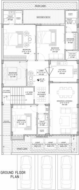 Images for Cluster Plan of Roof Avak Floors