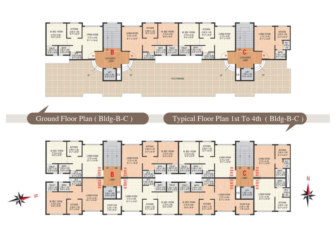  residency Shiv Residency Cluster Plan