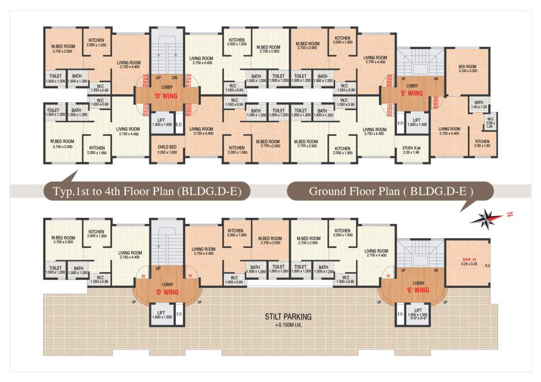  residency Shiv Residency Cluster Plan