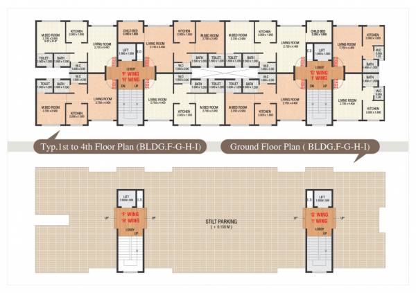  residency Shiv Residency Cluster Plan