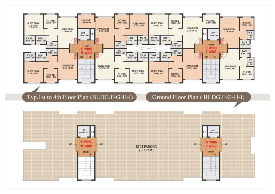  residency Shiv Residency Cluster Plan