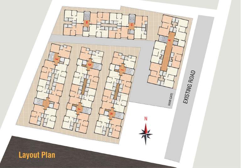  residency Layout Plan