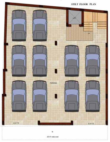 Images for Cluster Plan of Maa Bhagwati Residency