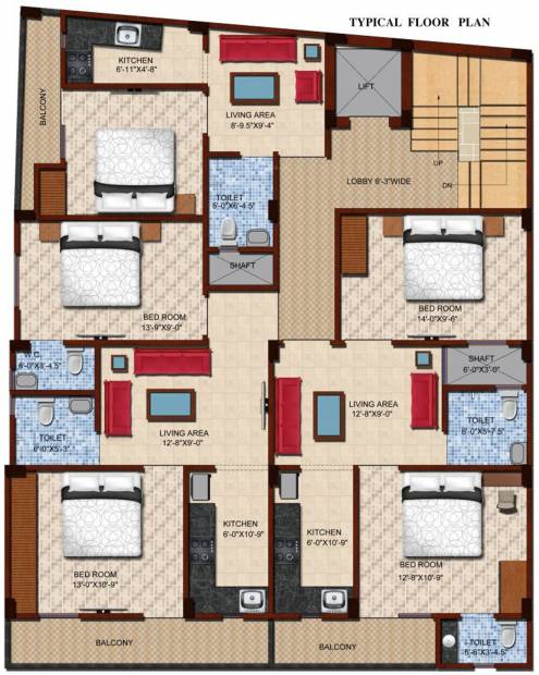 Images for Cluster Plan of Maa Bhagwati Residency