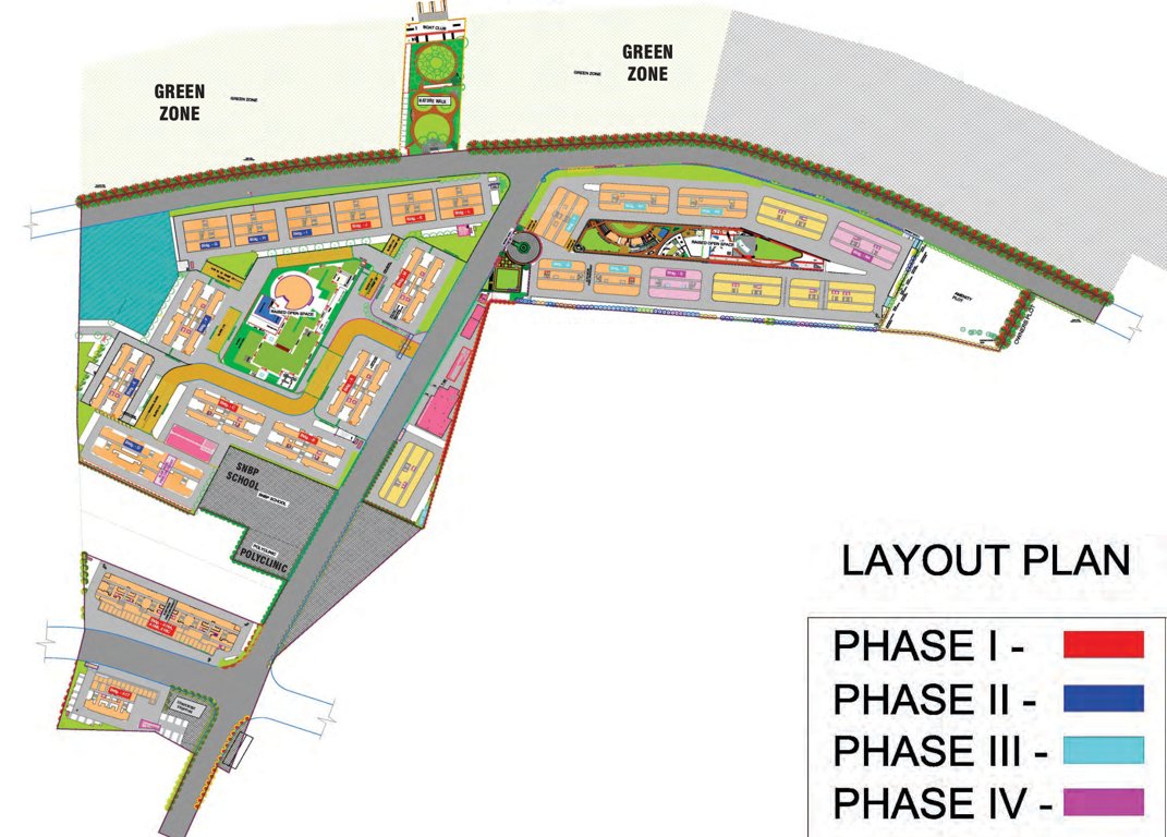  river residency phase iv building s Layout Plan