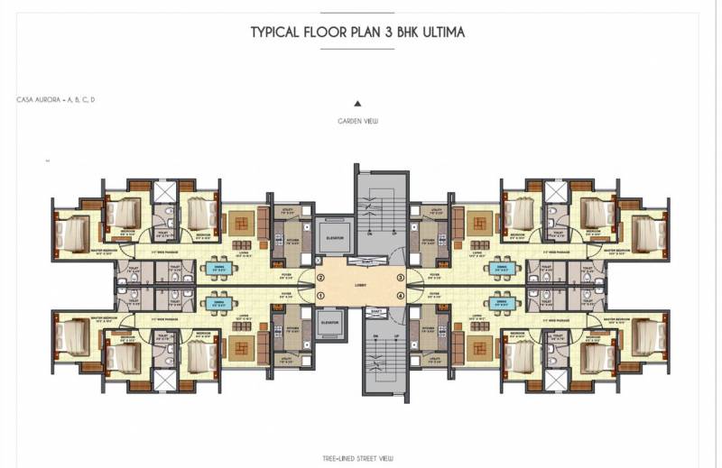 Images for Cluster Plan of Lodha Aquaville Series in Palava