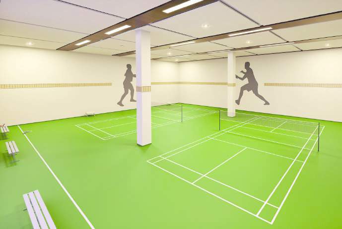  anvithas amari Badminton Court