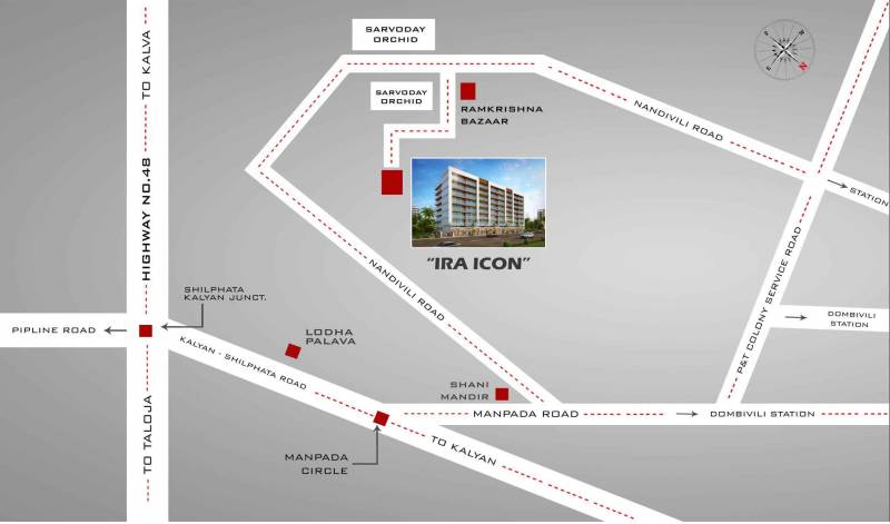  icon Images for Location Plan of Ira Icon