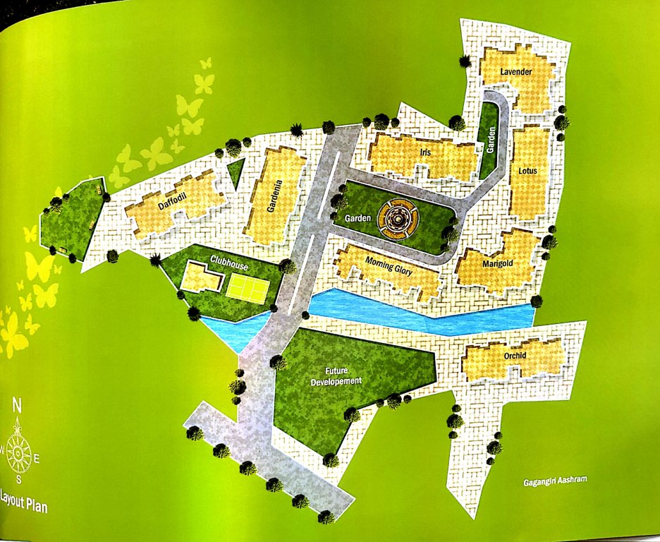  gagangiri vihar complex Layout Plan