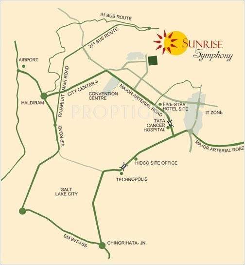 sunrise symphony Images for Location Plan of Sureka Group Sunrise Symphony