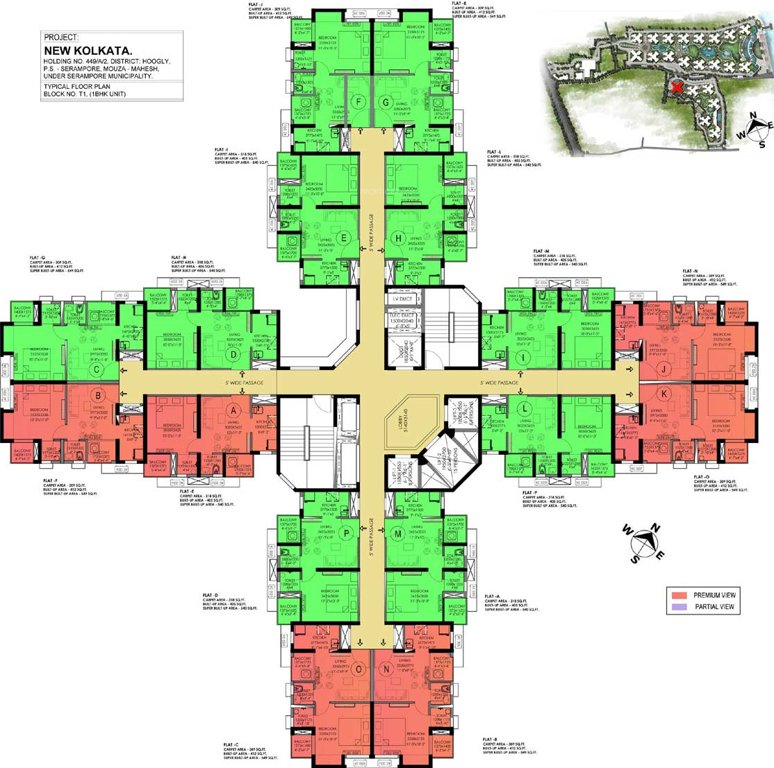 Images for Cluster Plan of Alcove New Kolkata