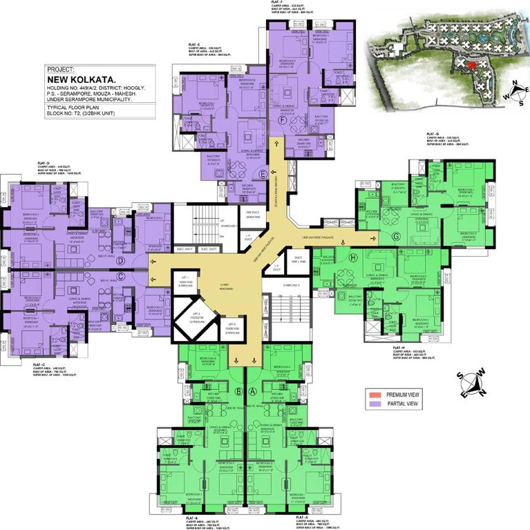 Images for Cluster Plan of Alcove New Kolkata