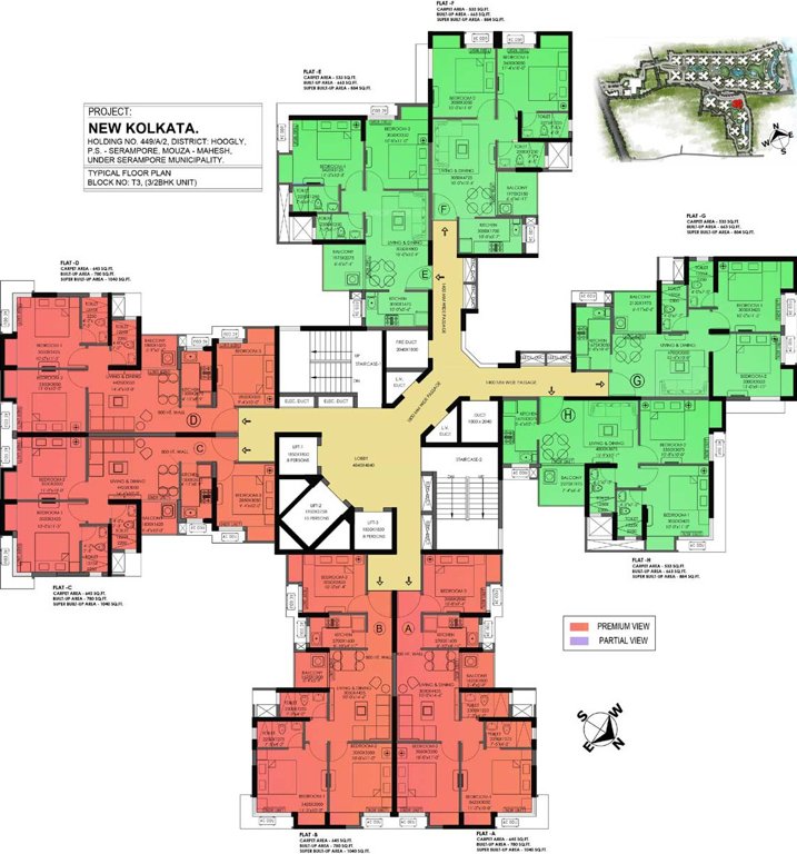 Images for Cluster Plan of Alcove New Kolkata