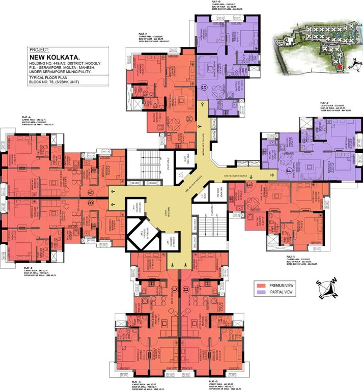 Images for Cluster Plan of Alcove New Kolkata