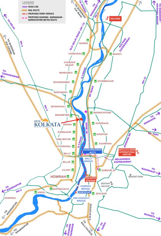 Images for Location Plan of Alcove New Kolkata