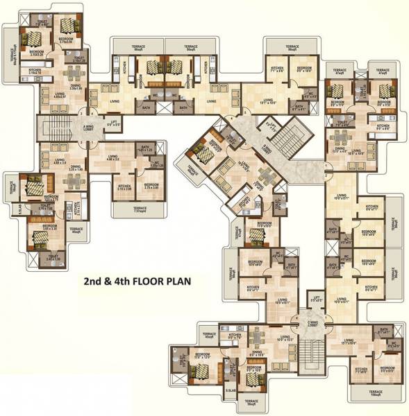 Images for Cluster Plan of Green Abode