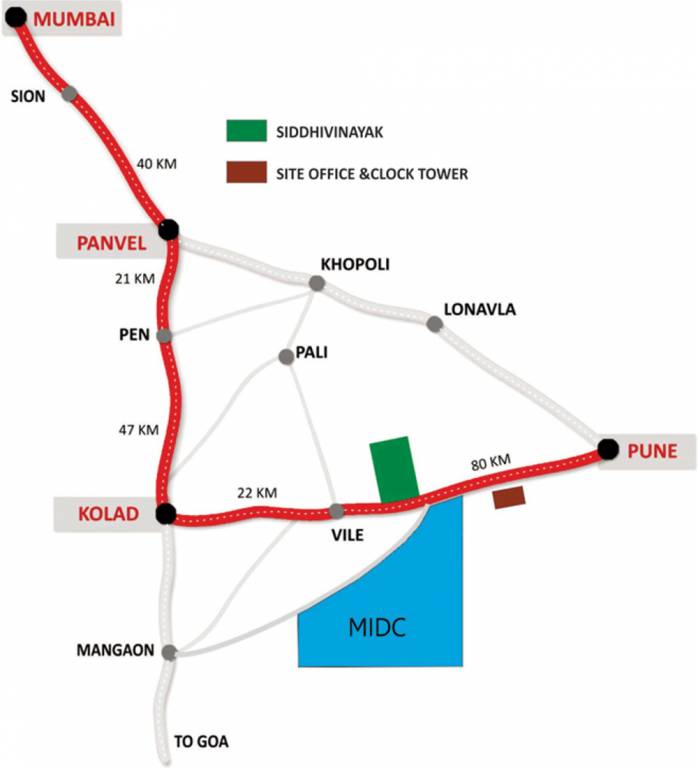 Images for Location Plan of Goka Siddhivinayak Phase 1