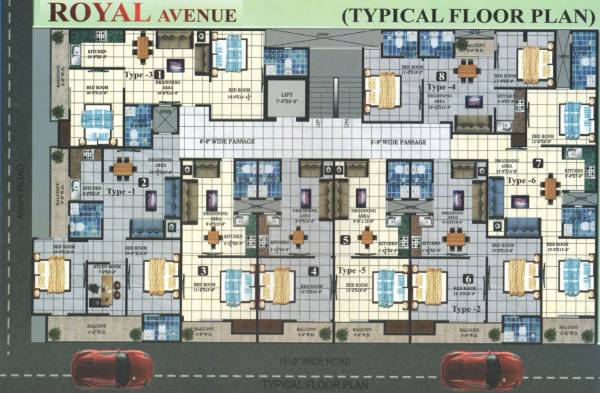 Images for Cluster Plan of Nehra Royal Avenue
