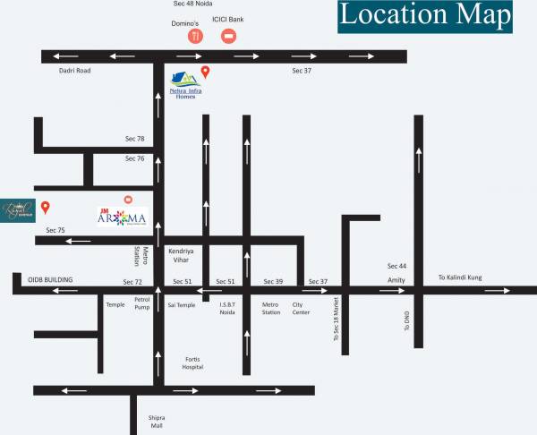 Images for Location Plan of Nehra Royal Avenue