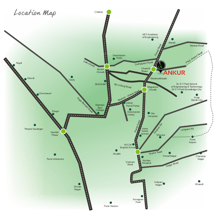  ankur building 1 Location Plan