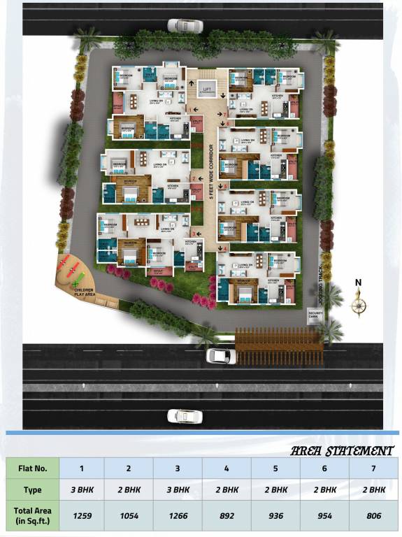 Images for Master Plan of Triguna Palm Grove