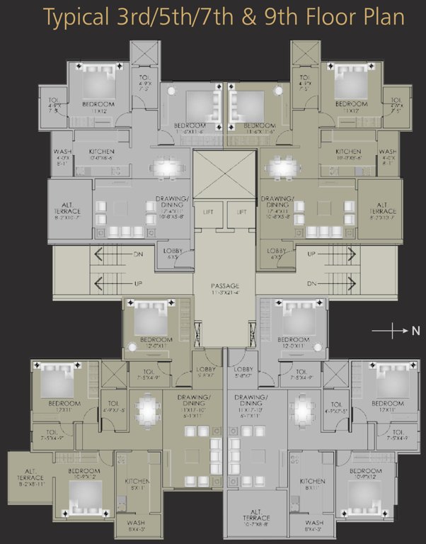 Images for Cluster Plan of Balaji Anandam