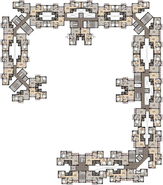 Images for Cluster Plan of Space World Building No 1 B Wing