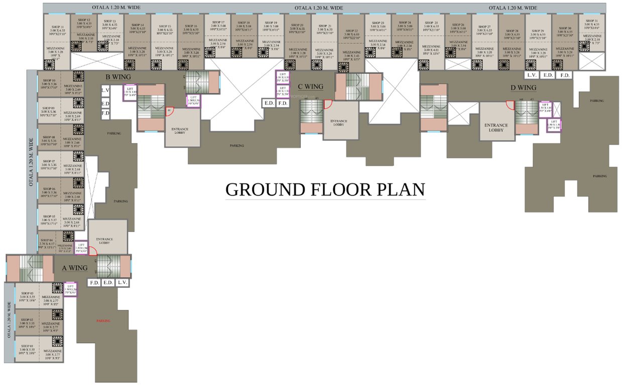 Images for Cluster Plan of Fannan Town Centre