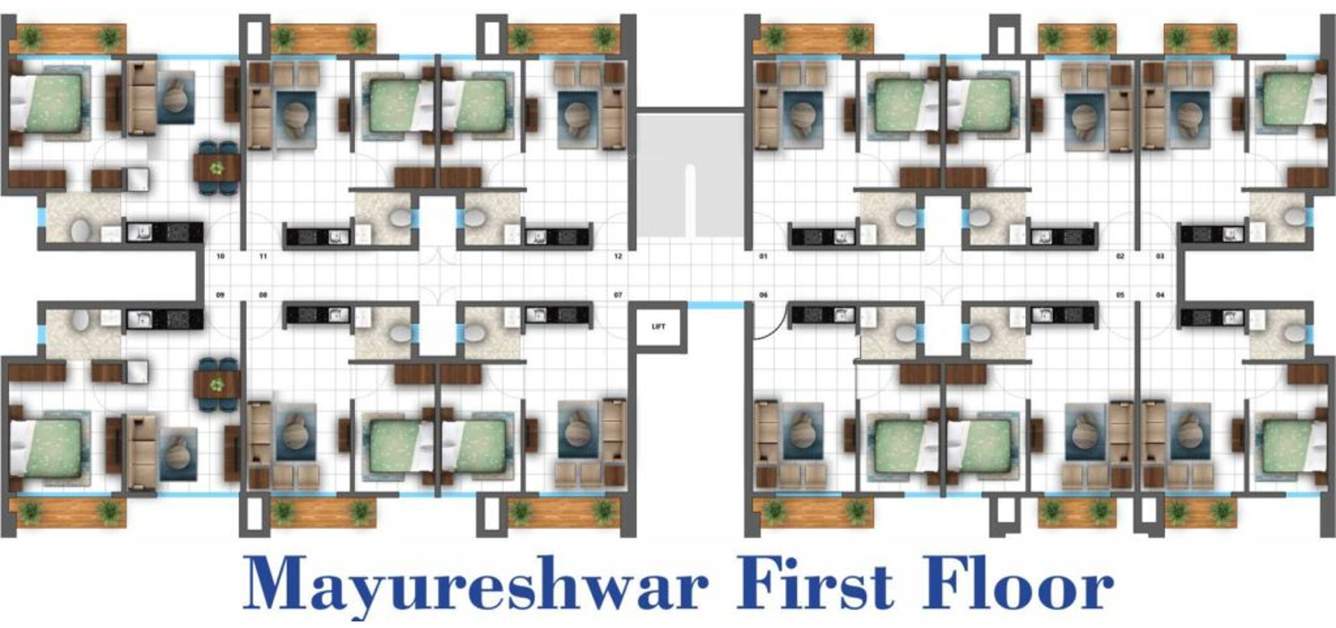 Images for Cluster Plan of Disha Ashtavinayak Ultramodern Township Phase 1