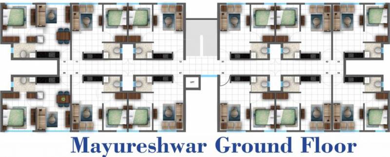 Images for Cluster Plan of Disha Ashtavinayak Ultramodern Township Phase 1