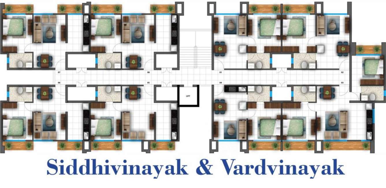 Images for Cluster Plan of Disha Ashtavinayak Ultramodern Township Phase 1