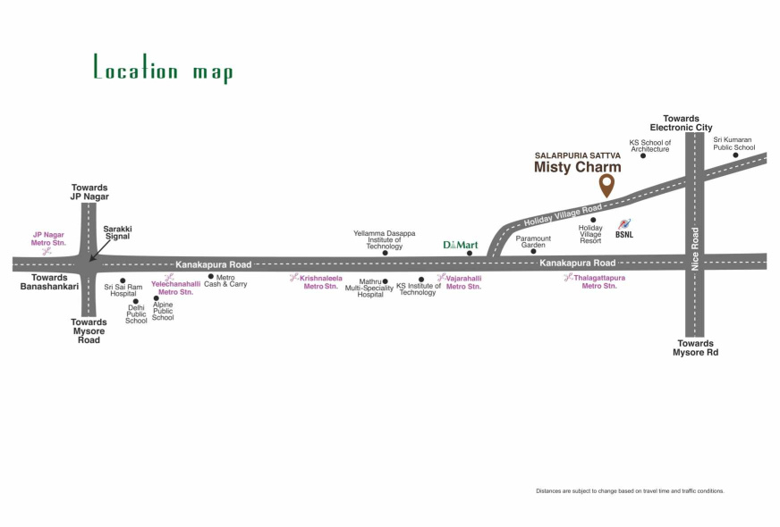  misty charm Location Plan