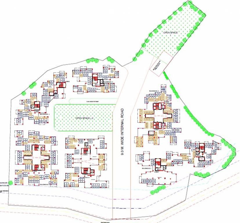 Images for Layout Plan of Space Prakriti Sparsh Building No 1 To 6