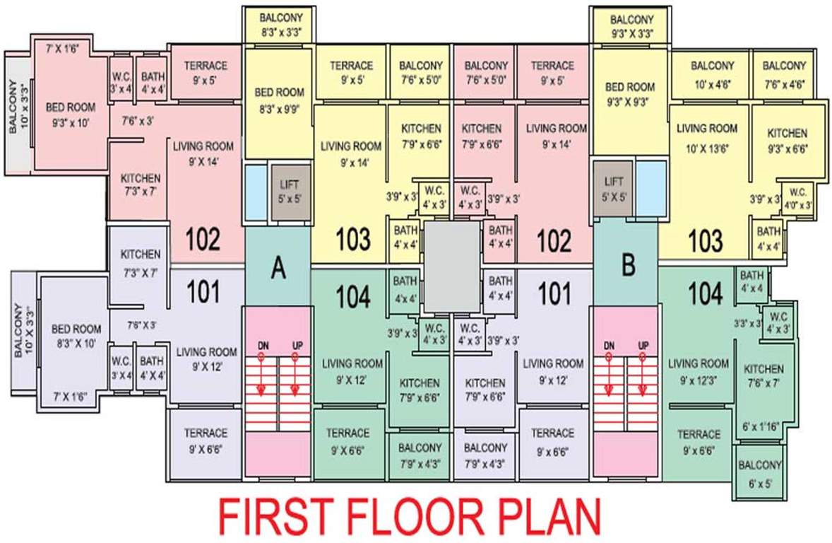 Images for Cluster Plan of Sairekha Laxmi Vishnu Vihar Apartment