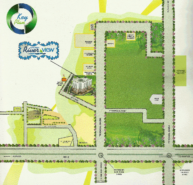 river view Location Plan
