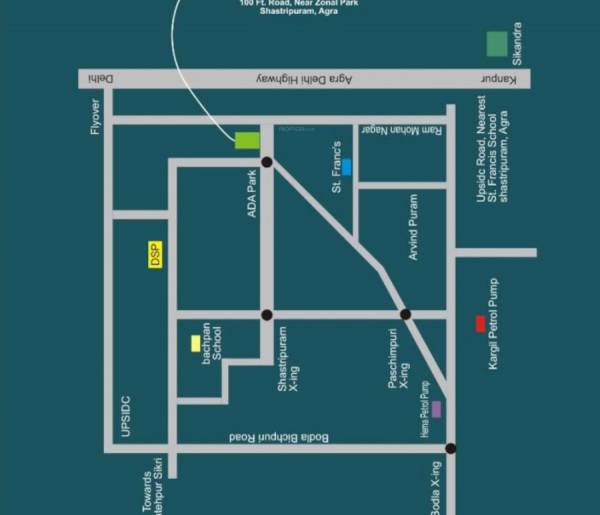  heights Location Plan