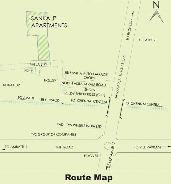  sankalp-apartments Location Plan