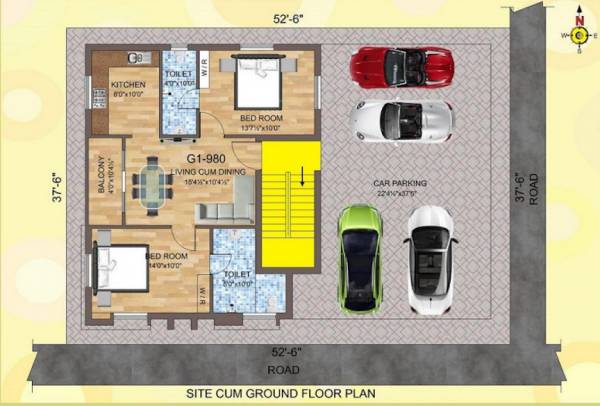  lotus Ground Floor Plan