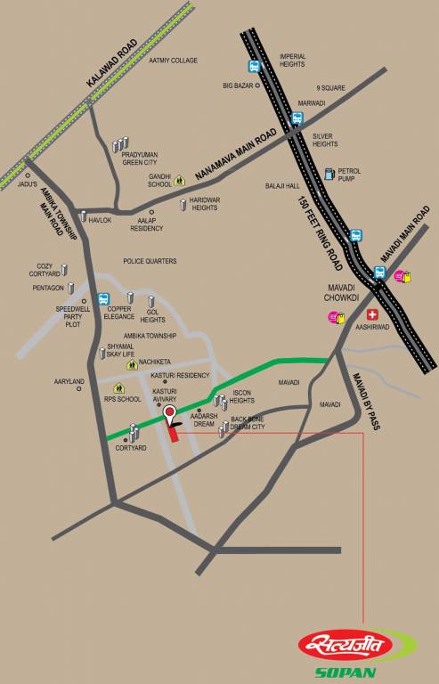 Images for Location Plan of Satyajeet Sopan