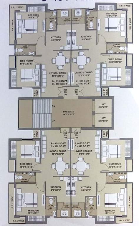 Images for Cluster Plan of Patidar Aakar Height